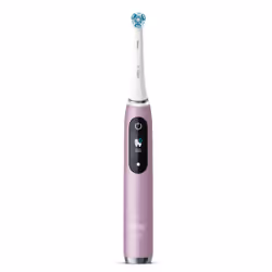 Oral-B iO Series 9N, Adult, Vibrating toothbrush, Daily care, Deep clean, Gum care, Sensitive, Whitening, Rose, 2 min, Round
