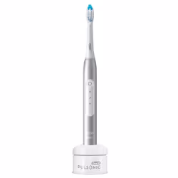 Oral-B Pulsonic Slim Luxe 4000, Adult, Sonic toothbrush, Daily care, Sensitive, Whitening, 62000 movements per minute, Platin ...