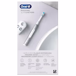 Oral-B Pulsonic Slim Luxe 4000 Adult Sonic toothbrush Platinum - Additional view 5