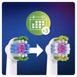 Oral-B 3D White Clean Maximiser Brush Heads 2 pc(s) - Additional view 6