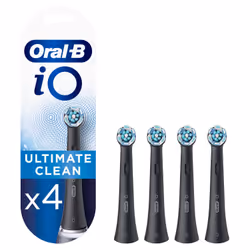 Oral-B iO Ultimate Clean ORAIOB4BK, 4 pc(s), Black, 3 month(s), Germany, Oral-B, 70 mm