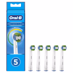 Oral-B Precision Clean Clean Maximiser Brush Heads 5 pc(s) Blue, White