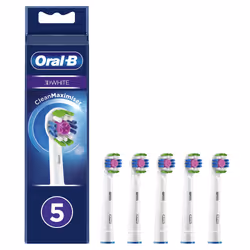 Oral-B 3D White 80339421, 5 pc(s), White, 3 month(s), Germany, Oral-B, Alle Oral-B-handvatten, behalve Pulsonic en iO.