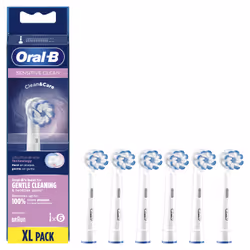 Oral-B Sensitive Clean 80339551 toothbrush head 6 pc(s) White