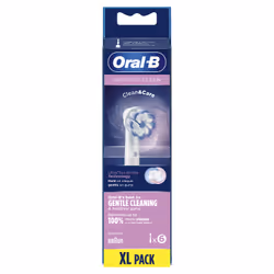 Oral-B Sensitive Clean 80339551 toothbrush head 6 pc(s) White
