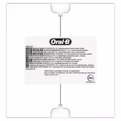Oral-B Precision Clean 81730426, 10 pc(s), White, 70 g, 17 mm, 219 mm, 231 mm