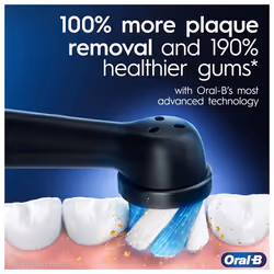 Oral-B iO iO8 White Alabaster & Black Onyx Electric Toothbrush