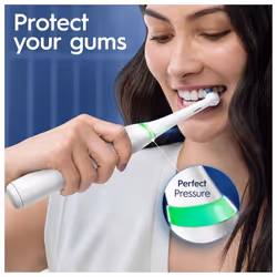 Oral-B iO iO8 White Alabaster & Black Onyx Electric Toothbrush