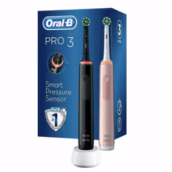 Oral B Pro 3 3900 Electric Toothbrush - Black / Pink