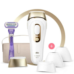 Braun Silk-expert Pro 5 PL5347 Intense pulsed light (IPL) 6 J/cm² Gold, White