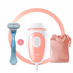 Braun Silk-expert Mini PL1014, Pink, White, Intense pulsed light (IPL), United Kingdom, Light, Medium, AC, 70 mm