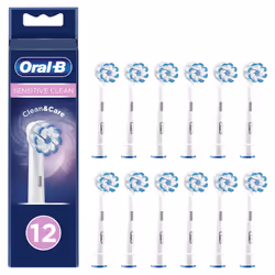 Oral-B Sensitive Clean 81748487, 12 pc(s), White, 3 month(s), Oral-B, 84.6 g, 18 mm