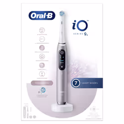 Oral-B iO 9S, Adult, Rotating-oscillating toothbrush, Daily care, Deep clean, Gum care, Sensitive, Super sensitive, Tongue ca ...