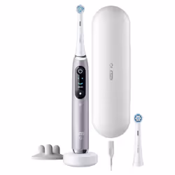 Oral-B iO 9S Adult Rotating-oscillating toothbrush Pink, White