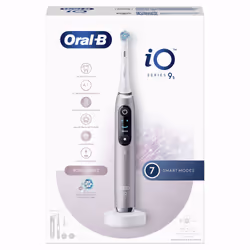 Oral-B iO 9S Adult Rotating-oscillating toothbrush Pink, White - Additional view 6