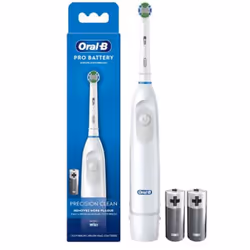 Oral-B Pro Battery Power Toothbrush Precision Clean DB5 WHITE Batteries Included