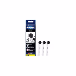 Pure Clean Electric Toothbrush Heads 3 Pack with Activated Carbon Bristles Toothbrush Attachment Toothbrushes