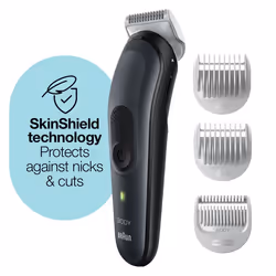 Braun BG3350 Black, Grey Nickel-Metal Hydride (NiMH)