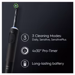 Oral-B Vitality Pro Adult Black, Lilac - Additional view 6