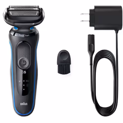 Braun 51-B1000s Foil shaver Black, Blue - Additional view 5