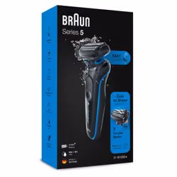 Braun 51-B1000s Foil shaver Black, Blue - Additional view 6