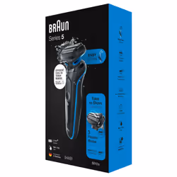 Braun 51-B1000s Foil shaver Black, Blue - Additional view 7