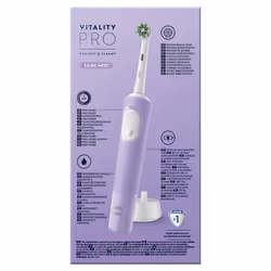 Oral-B Vitality Pro Adult Rotating-oscillating toothbrush Violet - Additional view 4