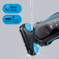 Braun Series 5 51-M1000s Foil shaver Black, Blue