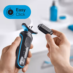 Braun Series 5 51-M1000s Foil shaver Black, Blue - Additional view 4