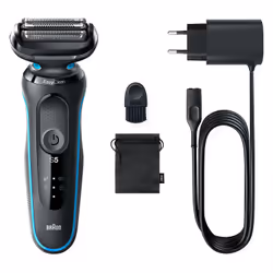 Braun Series 5 51-M1000s Foil shaver Black, Blue - Additional view 5