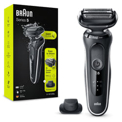 Braun Series 5 51-W1200s Foil shaver Trimmer Black, White