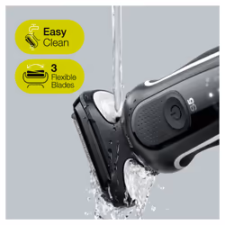 Braun Series 5 51-W1200s Foil shaver Trimmer Black, White