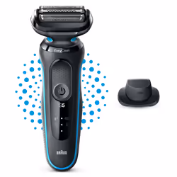 Braun Series 5 51-M1200s men's shaver Foil shaver Trimmer Black, Blue