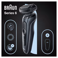 Braun Series 6 61-N1000s Foil shaver Black, Grey