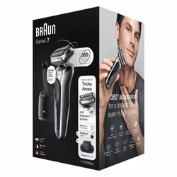 Braun Series 7 71-S7200cc Foil shaver Trimmer Black, Silver - Additional view 7