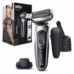 Braun Series 7 71-S7200cc Foil shaver Trimmer Black, Silver - Additional view 8