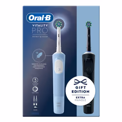 Oral-B Vitality PRO Black &Blue (Duo Pack) Electric Toothbrush - Additional view 4