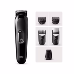 Braun MGK3410 All In One Grooming Kit Cordless Hair & Beard Clipper 50 Mins Running Time