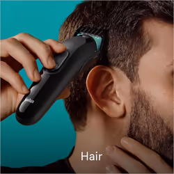 All-in-One Style Kit Series 3 MGK3421, 6-in1 Everyday Grooming Kit for Men, for Beard Trimming, Hair Clipping & More, Beard Trimmer with Ultra-Sharp