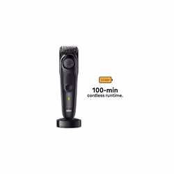Braun Beard Trimmer Series 7 & Hair Clippers with Gillette Proglide Men's Razor, 40 Length Settings, Gifts for Men, 100-min Runtime, BT7440, Silver