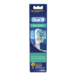 Oral-B Dual Clean EB4172NI toothbrush head 1 pc(s) White