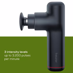 MG 79 Massage Gun Sensitive, Compact Massage Gun with 3 Attachments, Gentle Trigger Point Massage for Sensitive Body Areas, Handy Muscle Massager with