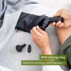 MG 79 Massage Gun Sensitive, Compact Massage Gun with 3 Attachments, Gentle Trigger Point Massage for Sensitive Body Areas, Handy Muscle Massager with - Additional view 6