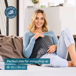 HK123 Green Planet Heating Pad, Made in Europe, Top and Bottom Made from 100% Recycled Material, Cuddly Soft, 60 x 30 cm, 6 Temperature Levels and - Additional view 2