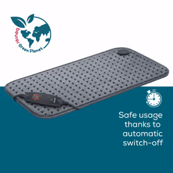 HK123 Green Planet Heating Pad, Made in Europe, Top and Bottom Made from 100% Recycled Material, Cuddly Soft, 60 x 30 cm, 6 Temperature Levels and - Additional view 3