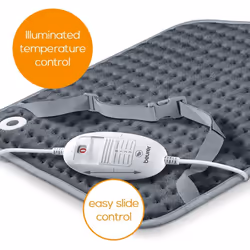 Beurer HK53 Back & Neck Electric Heating Pad Cosy Soft Fleece Fibre