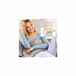 HK123 Nordic XXL Heat Pad, Longer Electric Pad For Even More Comforting Warmth And Relaxation, 3 Temperature Settings & Automatic Switch-Off, 60 x 30