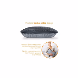 Beurer HK48 Cosy Heated Cushion | Sofa Cushion with Integrated Heat pad | Rapid Warm-up Function | 3 Temperature Settings | Extra Soft Reversible