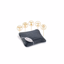 Beurer HK48 Cosy Heated Cushion | Sofa Cushion with Integrated Heat pad | Rapid Warm-up Function | 3 Temperature Settings | Extra Soft Reversible