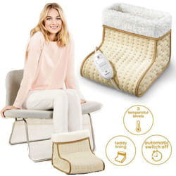Beurer Cosy Foot WarmerÂ¦ElectronicÂ¦WashableÂ¦Soft FabricÂ¦3 Heat SettingÂ¦100WÂ¦NewÂ¦